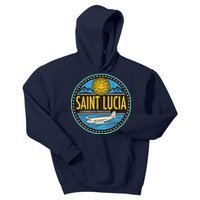 Saint Lucia Caribbean Paradise Kids Hoodie