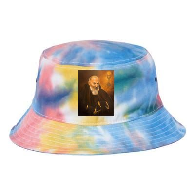 Saint Padre Pio Tie Dye Newport Bucket Hat