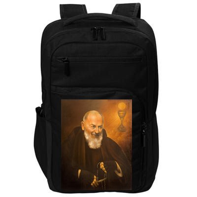 Saint Padre Pio Impact Tech Backpack