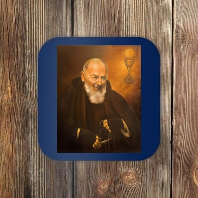 Saint Padre Pio Coaster