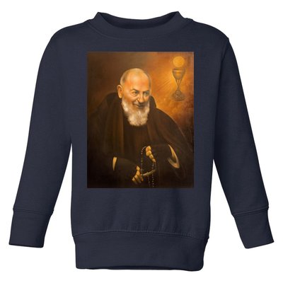 Saint Padre Pio Toddler Sweatshirt