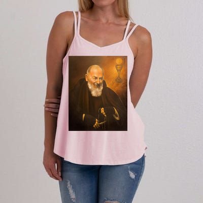 Saint Padre Pio Women's Strappy Tank