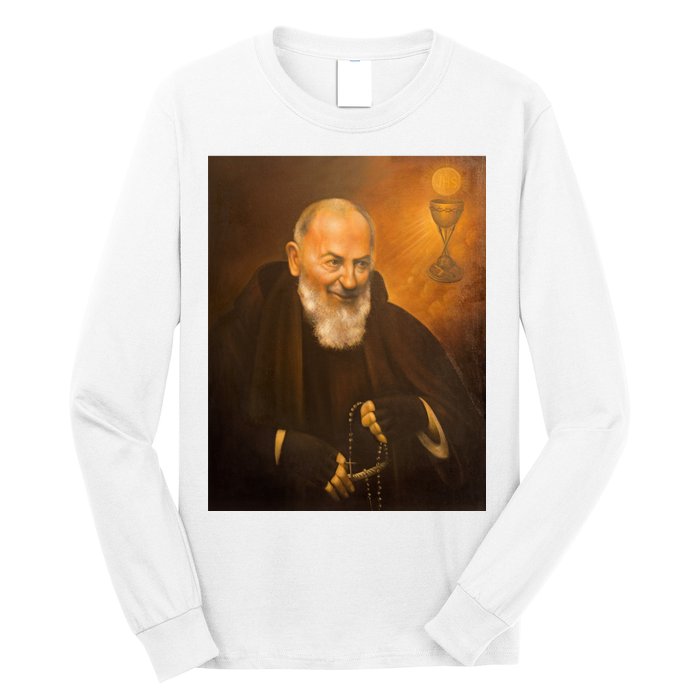 Saint Padre Pio Long Sleeve Shirt