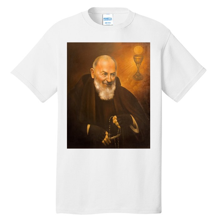 Saint Padre Pio Tall T-Shirt