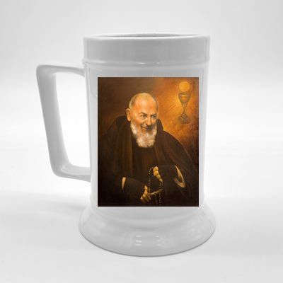 Saint Padre Pio Beer Stein