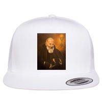 Saint Padre Pio Flat Bill Trucker Hat