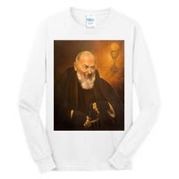 Saint Padre Pio Tall Long Sleeve T-Shirt