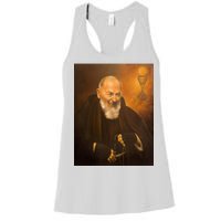 Saint Padre Pio Women's Racerback Tank