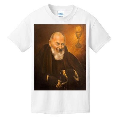 Saint Padre Pio Kids T-Shirt