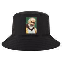 Saint Padre Pio Art Cool Comfort Performance Bucket Hat