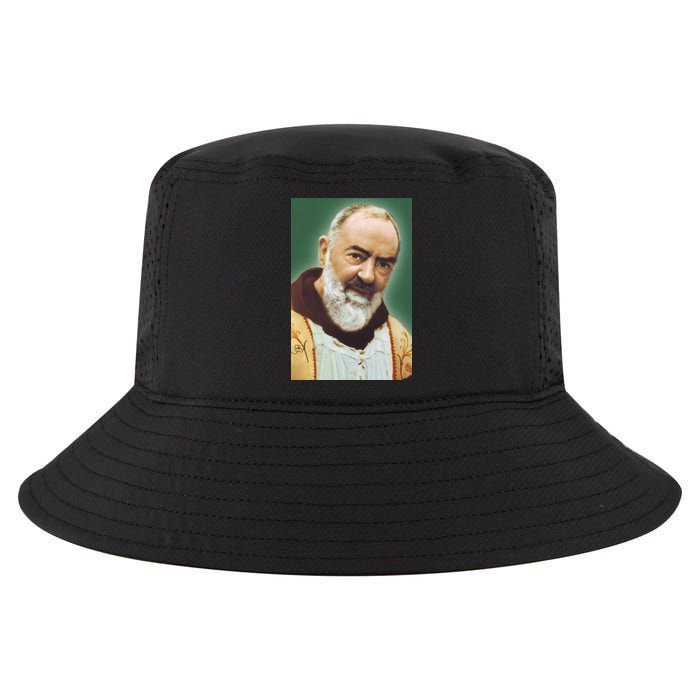 Saint Padre Pio Art Cool Comfort Performance Bucket Hat