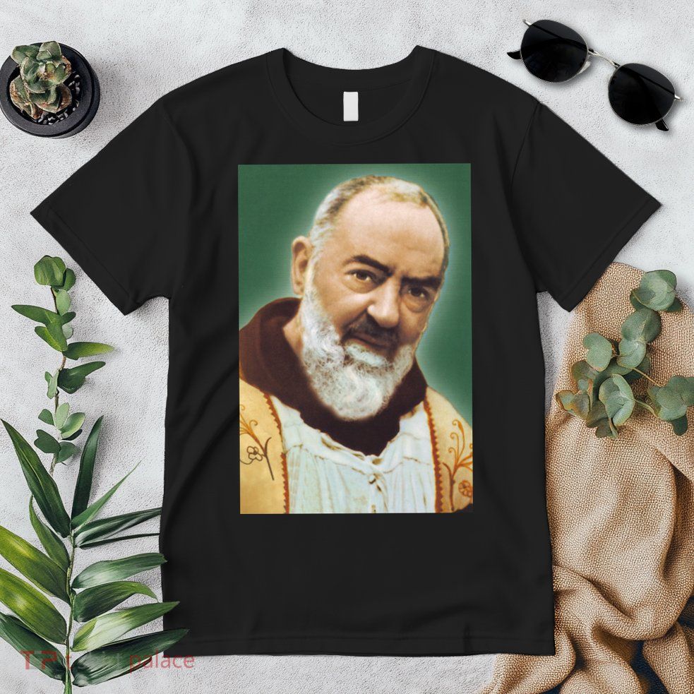 Saint Padre Pio Art Premium T-Shirt