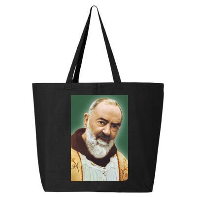 Saint Padre Pio Art 25L Jumbo Tote