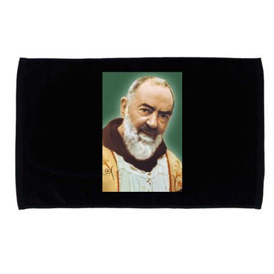 Saint Padre Pio Art Microfiber Hand Towel