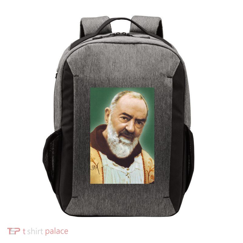 Saint Padre Pio Art Vector Backpack