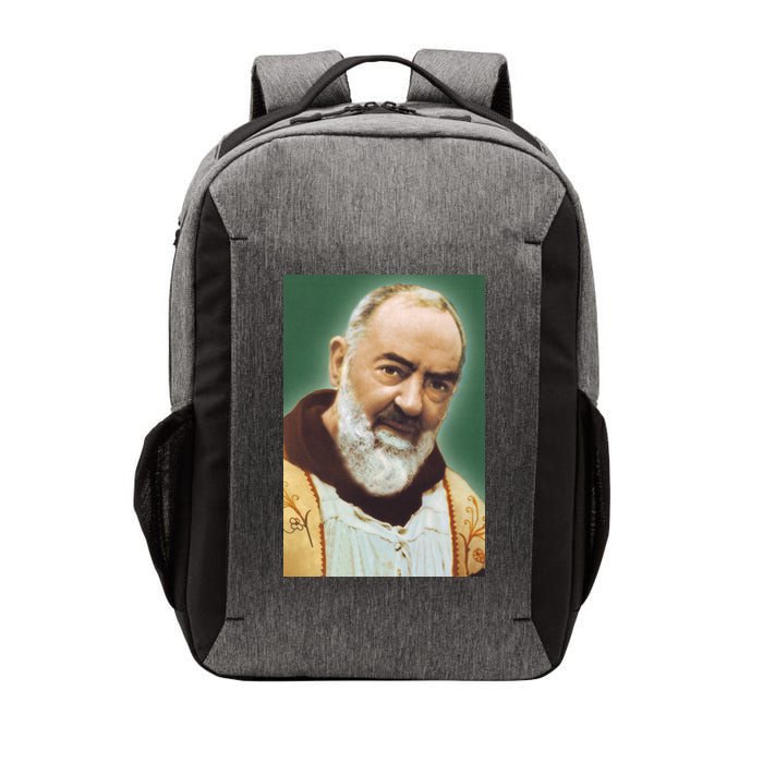 Saint Padre Pio Art Vector Backpack