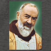 Saint Padre Pio Art Vector Backpack
