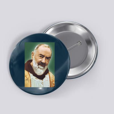 Saint Padre Pio Art Button