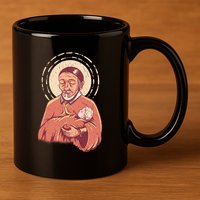 Saint Vincent 11oz C Handle Ceramic Mug
