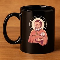 Saint Vincent 11oz C Handle Ceramic Mug