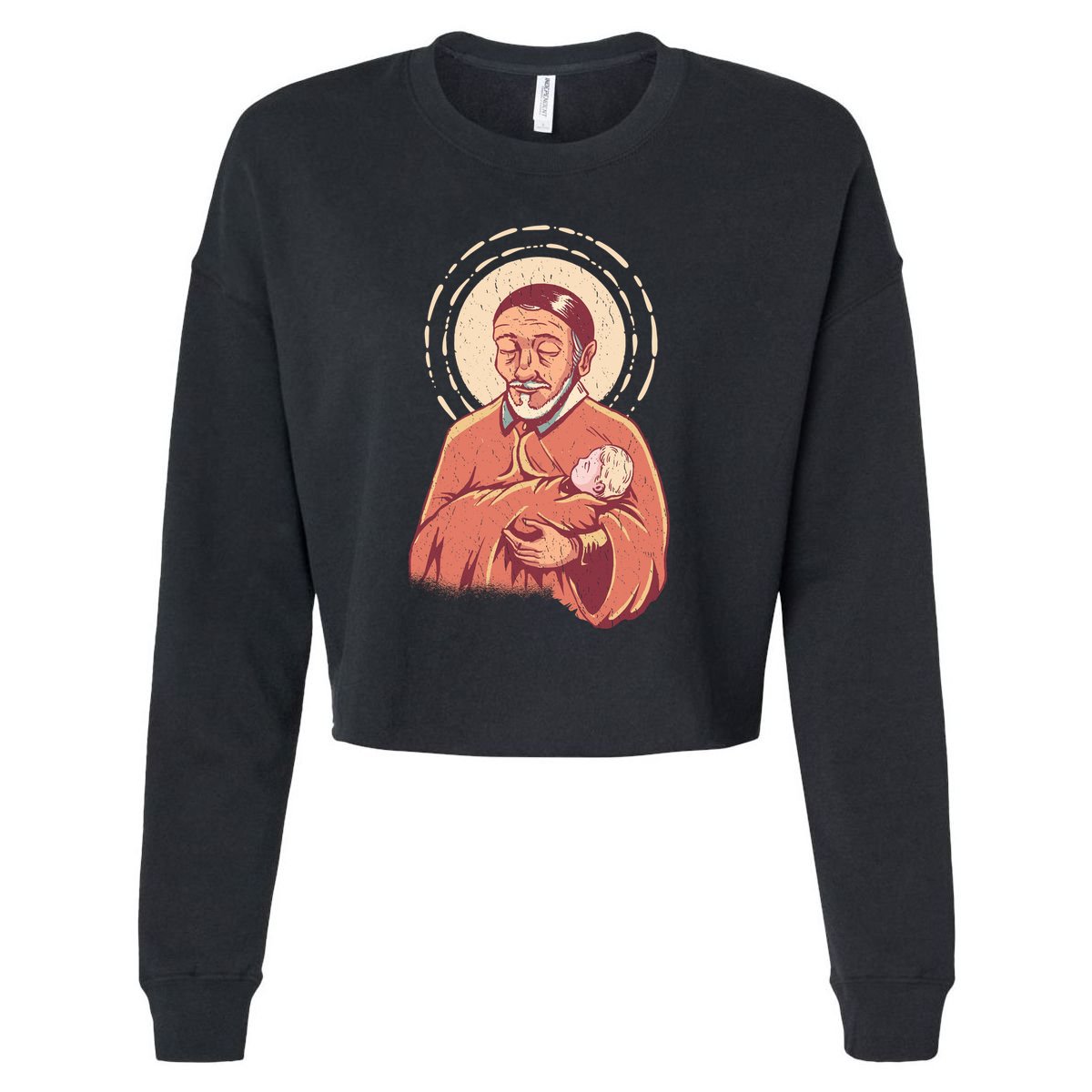 Saint Vincent Cropped Pullover Crew