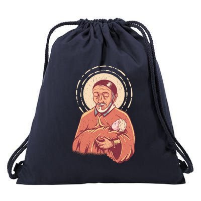 Saint Vincent Drawstring Bag