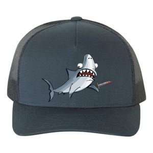 Shark Attack Jack Yupoong Adult 5-Panel Trucker Hat