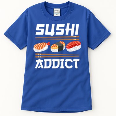 Sushi Addict Japanese Food Sushi Lover Gift Tall T-Shirt