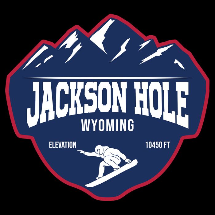 Ski At Jackson Hole Wyoming City Backpack