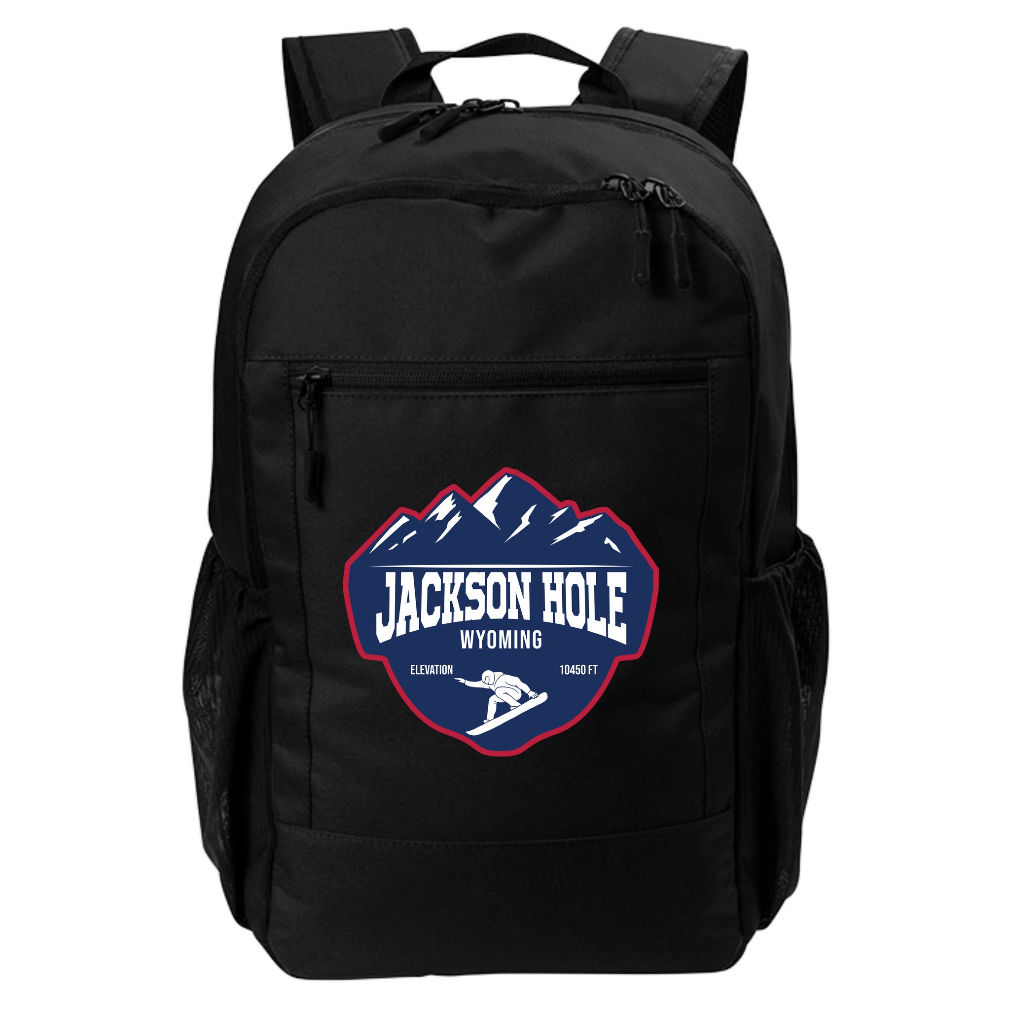 Ski At Jackson Hole Wyoming Backpack