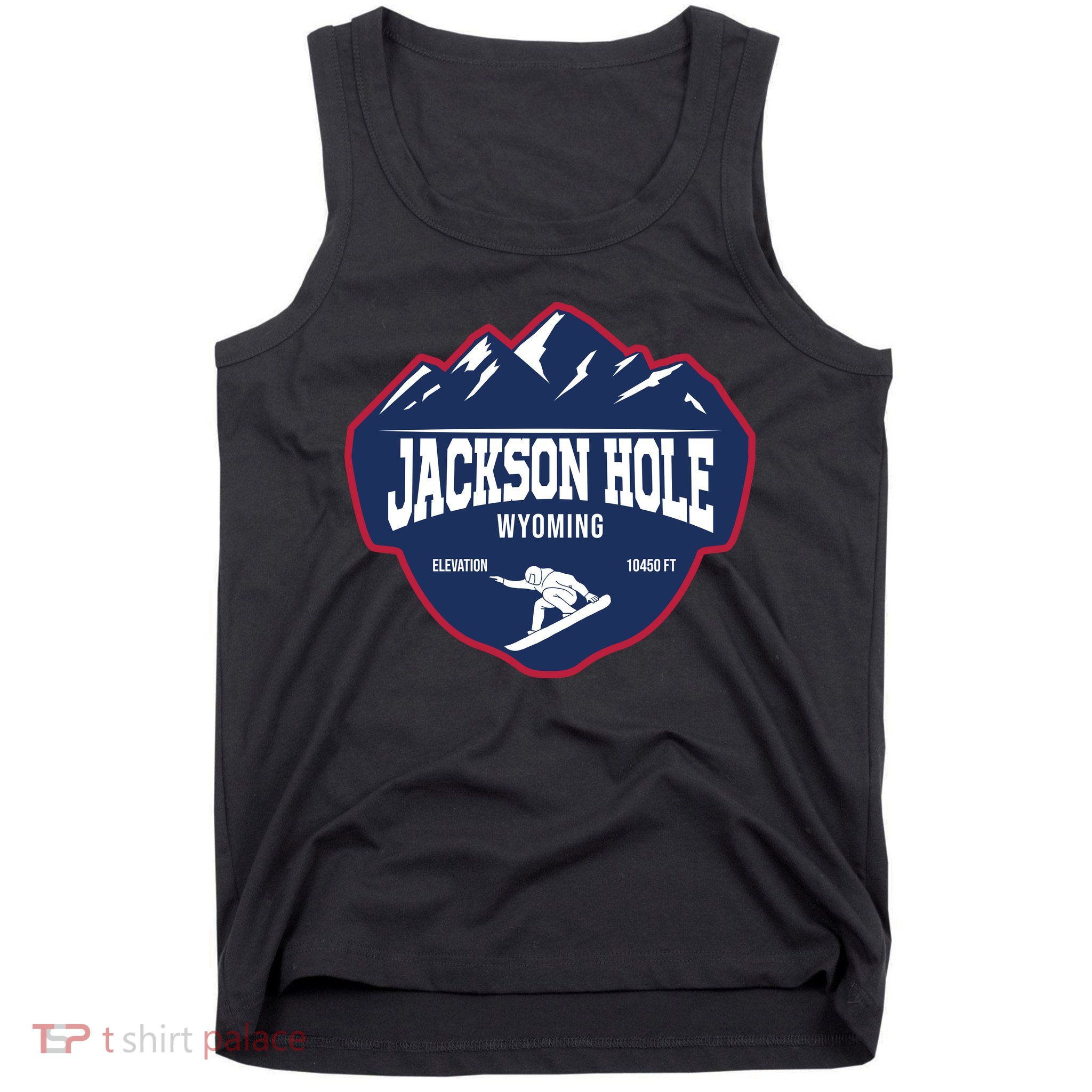 Ski At Jackson Hole Wyoming Tank Top