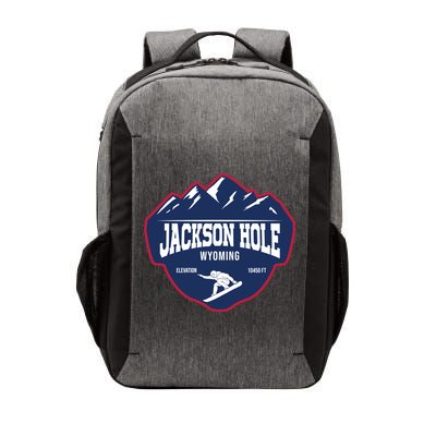 Ski At Jackson Hole Wyoming Vector Backpack