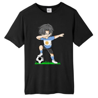 Soccer Argentina Jersey Argentinian Flag Funny Football Tall Fusion ChromaSoft Performance T-Shirt