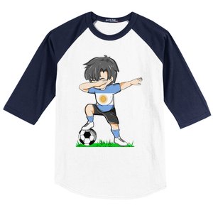 Soccer Argentina Jersey Argentinian Flag Funny Football Baseball Sleeve Shirt