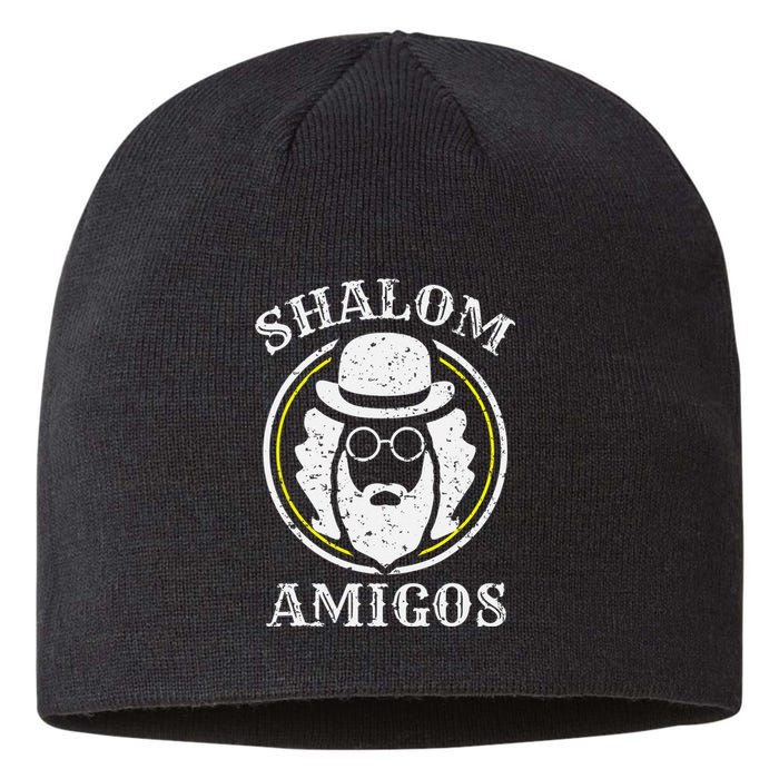 Shalom Amigos Jewish Shabbat Yiddish Hebrew Hanukkah  Sustainable Beanie