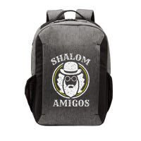 Shalom Amigos Jewish Shabbat Yiddish Hebrew Hanukkah  Vector Backpack