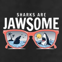 Sharks Are Jawsome Sunglasses Beach Ocean Week Cool Comfort Performance Bucket Hat