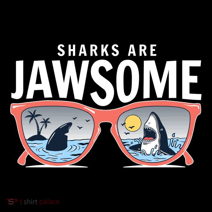 Sharks Are Jawsome Sunglasses Beach Ocean Week Sustainable Bucket Hat