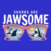 Sharks Are Jawsome Sunglasses Beach Ocean Week Sweatshirt