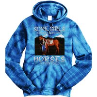 Some Are Just Born With Horses In Their Souls Tie Dye Hoodie