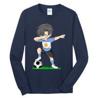 Soccer Argentina Jersey Argentinian Flag Tall Long Sleeve T-Shirt