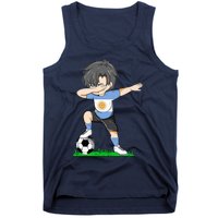 Soccer Argentina Jersey Argentinian Flag Tank Top