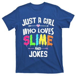 Slime And Jokes Funny Gift Gift T-Shirt