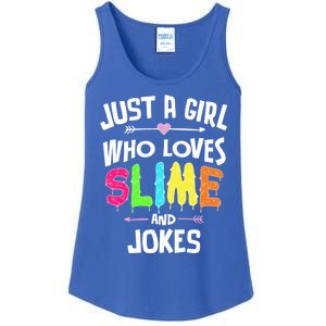 Slime And Jokes Funny Gift Gift Ladies Essential Tank