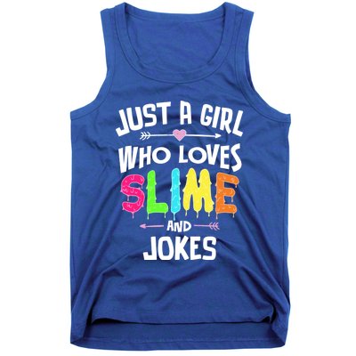 Slime And Jokes Funny Gift Gift Tank Top