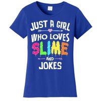 Slime And Jokes Funny Gift Gift Women's T-Shirt