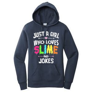 Slime And Jokes Funny Gift Gift Women's Pullover Hoodie