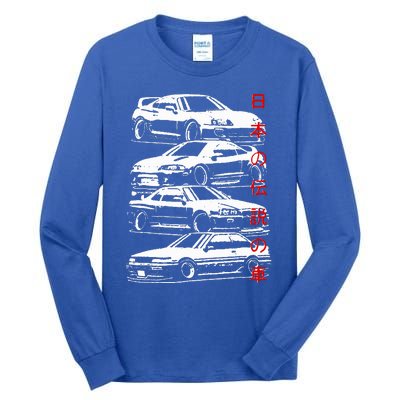 Skyline Automotive Jdm Legend Tuning Car Tall Long Sleeve T-Shirt