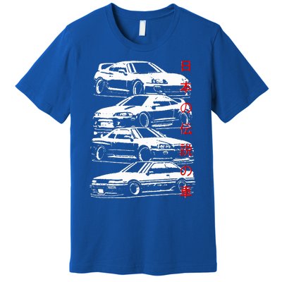 Skyline Automotive Jdm Legend Tuning Car Premium T-Shirt