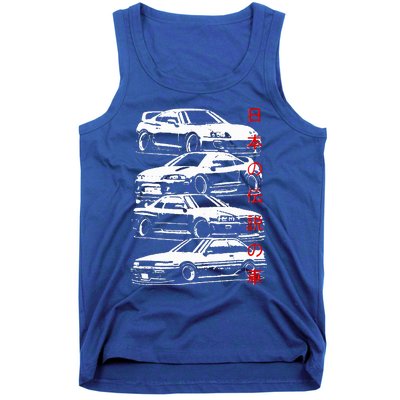 Skyline Automotive Jdm Legend Tuning Car Tank Top